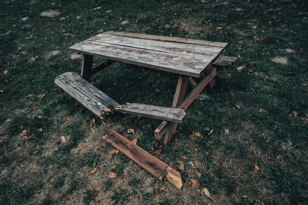 Broken Table
